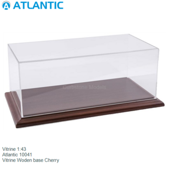 Vitrine 1:43 | Atlantic 10041 | Vitrine Woden base Cherry