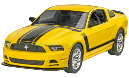 Bouwpakket 1:25 | Revell 07652 | Ford Mustang Boss 302 Yellow 2013