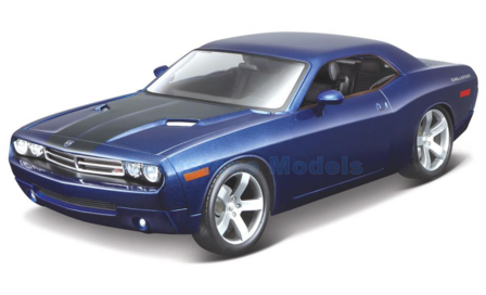 Modelauto 1:18 | Maisto 31396BLUE | Dodge Challenger Concept Blue Metallic 2006
