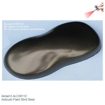  | Alclad II ALC00112 | Airbrush Paint 30ml Steel
