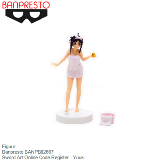 Figuur  | Banpresto BANPB82667 | Sword Art Online Code Register - Yuuki