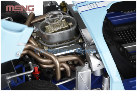 Bouwpakket 1:12 | MENG RS-002 | Ford GT40 Mk.II | Shelby American 1966 #1 - D.Hulme - K.Miles