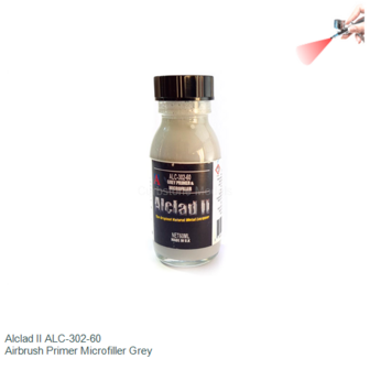  | Alclad II ALC-302-60 | Airbrush Primer Microfiller Grey