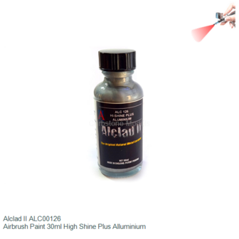  | Alclad II ALC00126 | Airbrush Paint 30ml High Shine Plus Alluminium