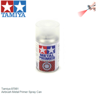  | Tamiya 87061 | Airbrush Metal Primer Spray Can