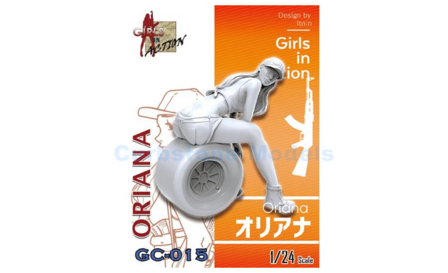 Bouwpakket 1:24 | Tori Factory GC015 | Figure Girls In Action Oriana