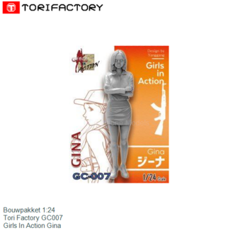 Bouwpakket 1:24 | Tori Factory GC007 | Girls In Action Gina