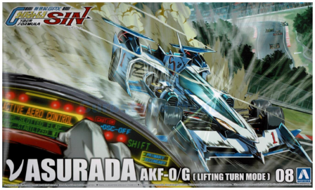 Bouwpakket 1:24 | Aoshima AO05910 | V Asurada AKF 0G | Sugo Racing - H.Kazami