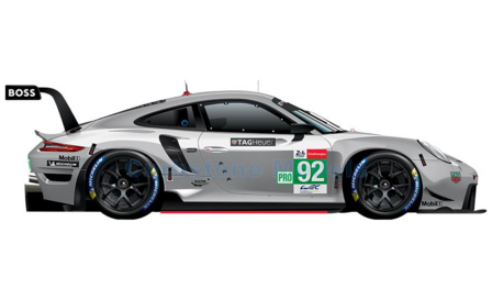 Modelauto 1:43 | Porsche Industrial Models WAP0209020PLEM | Porsche GT Team 911 RSR-19 2021 #92 - N.Jani - M.Christensen - K.Es