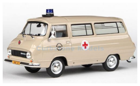 Modelauto 1:43 | Abrex 143ABSX-715XO6 | Skoda 1203 Mikrobus Sanitka CZ 1974