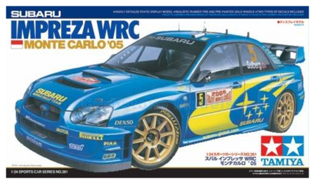 Bouwpakket 1:24 | Tamiya 24281 | Subaru Impreza WRC 2005 #5 - P.Mills - P.Solberg