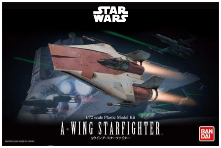 Bouwpakket 1:72 | Bandai 01210 | Star Wars A-Wing Starfighter