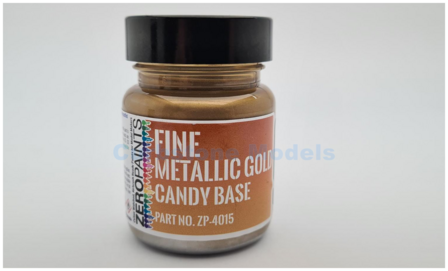  | Zero Paints ZP-4015 | Airbrush Metallic Gold Candy Base Fine Flake Size 60ml