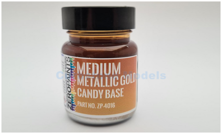  | Zero Paints ZP-4016 | Airbrush Metallic Gold Candy Base Medium Flake Size 60ml