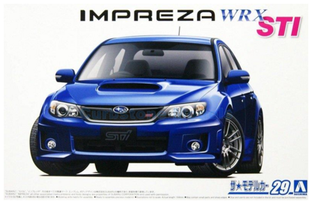 Bouwpakket 1:24 | Aoshima AO05834 | Subaru GRB Impreza WRX STI 2010