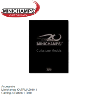Accessoire  | Minichamps KATPMA2010-1 | Catalogus Edition 1 2010