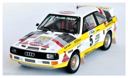Modelauto 1:43 | Trofeu RR.SE23 | HB Audi Sport WRT Quattro Sport 1985 #5 - W.R&ouml;hrl - C.Geistd&ouml;rfer