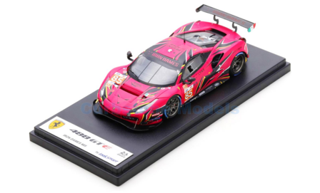 Modelauto 1:43 | Looksmart LSLM153 | Ferrari 488 GTE EVO LMGTE-AM | Iron Lynx 2022 #85 - S.Bovy - R.Frey - M.Gatting