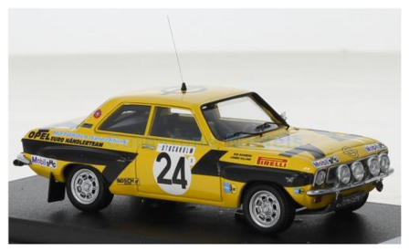 Modelauto 1:43 | Trofeu DSN-82 | Opel Euro H&auml;ndler Team Ascona A 1975 #24 - A.Kull&auml;ng - C.Andersson