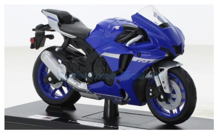 Motorfiets 1:18 | Maisto 20-21837BLUE | Yamaha YZF-R1 Blue 2021