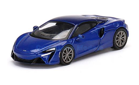 Modelauto 1:64 | MiniGT MGT00430 | McLaren Arturo Volcano Blue