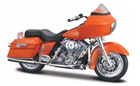 Motorfiets 1:18 | Maisto 20-18865ORANGE | Harley Davidson FLTR Road Glide Metallic Orange 2002