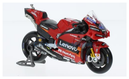 Motorfiets 1:18 | Maisto 36391M | Ducati Desmosedici GP22 | Lenovo Team MotoGP 2022 #43 - J.Miller