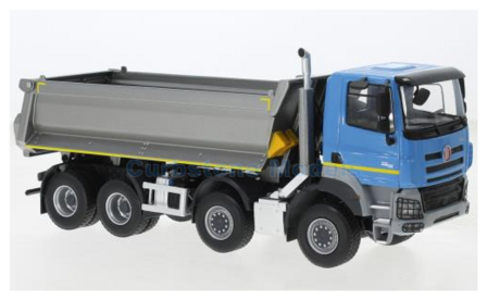 Vrachtwagen 1:43 | IXO-Models TRU040.22 | Tatra Ph&ouml;nix Euro 6 8x8 Blue 2016