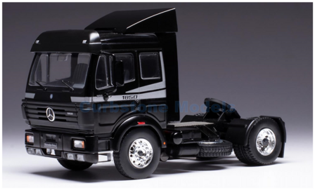 Vrachtwagen 1:43 | IXO-Models TR156.22 | Mercedes Benz SK II 1850 | Black 1994