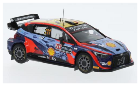 Modelauto 1:43 | IXO-Models RAM868LQ.22 | Hyundai Shell Mobis WRT i20 N Rally1 WRC 2022 #11 - T.Neuville - M.Wydaeghe