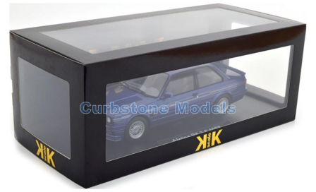 Modelauto 1:18 | KK Scale 180701BL | BMW Alpina B6 3.5 (E30) Metallic Blauw 1988