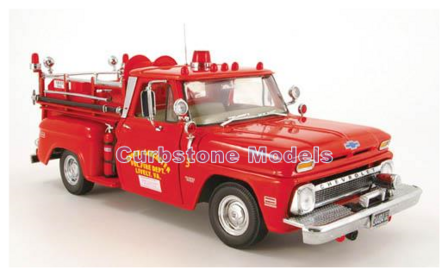 Modelauto 1:18 | Sunstar 1383 | Chevrolet C20 Fire Truck Upper Lancater Fire Dept. 1965