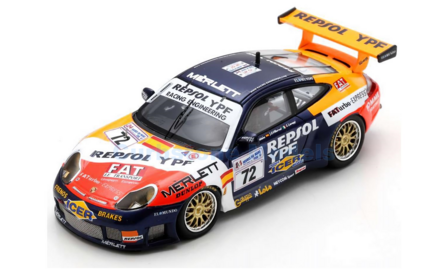 1:43 | Spark S9938 | Porsche 911 GT3 R (996) LMGT | Repsol Racing Engineering 2000 #72 -  .Salda&ntilde;a - J.Diez Villaroel - G.