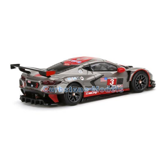 Modelauto 1:64 | MiniGT MGT00315-L | Chevrolet Corvette C8.R | Corvette Racing 2021 #3 - N.Catsburg - A.Garcia - J.Taylor