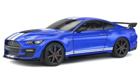 Modelauto 1:18 | Solido 1805901 | Ford Mustang GT500 Performance Blue 2020