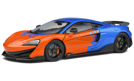 Modelauto 1:18 | Solido 1804503 | McLaren 600 LT Orange &amp; Blue 2019