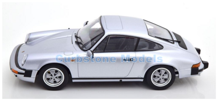 Modelauto 1:18 | KK Scale 180711 | Porsche 911 3.2 Coup&eacute; Silvergrey 1988