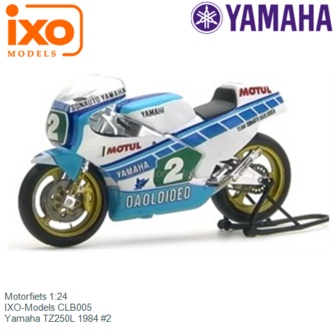 Motorfiets 1:24 | IXO-Models CLB005 | Yamaha TZ250L 1984 #2