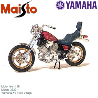 Motorfiets 1:18 | Maisto 39301 | Yamaha XV 1000 Virago