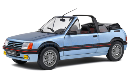 Modelauto 1:18 | Solido 1806203 | Peugeot 205 Cti Bleu Azzoro 1989
