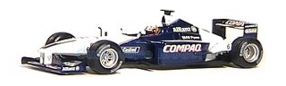 Modelauto 1:43 | Hotwheels 50212 | Williams FW23 BMW 2001 - J.Montoya