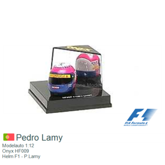 Modelauto 1:12 | Onyx HF009 | Helm F1 - P.Lamy