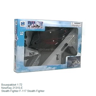 Bouwpakket 1:72 | NewRay 21315-E | Stealth Fighter F-117 Stealth Fighter