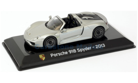 Modelauto 1:43 | Atlas ABSUP009 | Porsche 918 Spyder Silver 2013