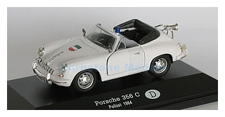 Modelauto 1:43 | Cararama CAR015 | Porsche 356 C Wit 1964