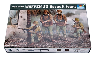 Bouwpakket 1:35 | Trumpeter 00405 | Soldiers Waffen SS Assault Team