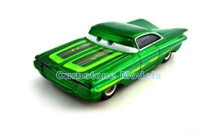 Modelauto 1:64 | Mattel J6421S | Disney Cars Cars Groen - -.Ramone