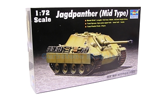 Militair voertuig 1:72 | Trumpeter TR 07241 | Jagdpanther Mid