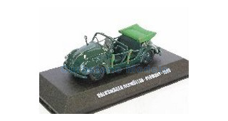 Militair voertuig 1:43 | Deagostini MM10 | Hebm&uuml;ller Volkswagen 1949