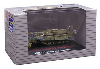 Militair voertuig 1:144 | Trumpeter TR00653 | MBT M1A1 w/BSC